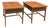 Fully-Refinished Lane Delineator End Tables by Paul McCobb For Sale