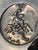 Sculptor Jacques Lipchitz Terling Silver Anniversary Silver Sculpture Plate Israel This is a beautiful sterling silver...