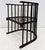 Josef Hoffmann Modern Josef Hoffmann-Style Iron Barrel Armchairs, Pair For Sale - Image 4 of 7