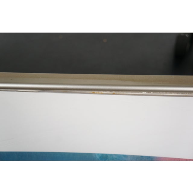 Tom Anderson Modern Mixed Media Abstract Expressionist Art 40" For Sale - Image 13 of 14