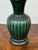 Antique Replica Green Ribbed Pottery Vase For Sale - Image 10 of 12