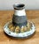 Mid-Century Modern Vintage Original Gilt Tipped Candlestick For Sale - Image 3 of 12