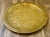 Mid 20th Century Vintage Middle Eastern Brass Tray or Wall Hanging For Sale - Image 5 of 8
