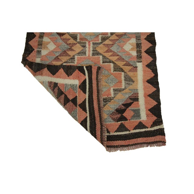 Mid 20th Century Vintage Kilim Runner For Sale - Image 5 of 7