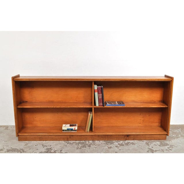 Open shelving or bookcase in oak. Its height and depth also make it perfect as a tv stand! dimensions: w183 cm x d24 cm x...