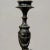 Victorian Cast Iron Candlestick with Bears For Sale - Image 5 of 7