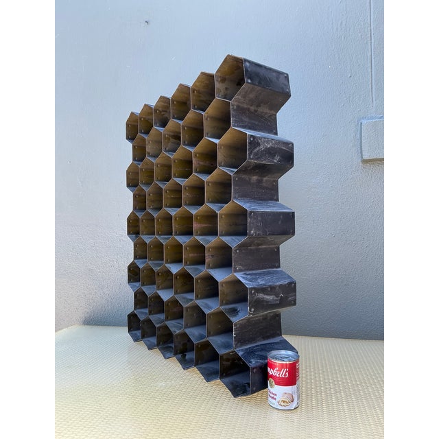 Vintage Abstract Honeycomb Sculpture For Sale - Image 4 of 12