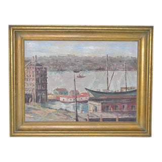 Winifred Lucy Shaffer Original Oil Painting C.1950s For Sale