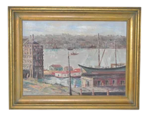 Winifred Lucy Shaffer Original Oil Painting C.1950s