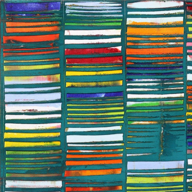 Petra Rös-Nickel’s original paintings merge playful forms, bright colors and architectural compositions in oil and mixed...