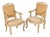 Large Antique Italian Silver Gilt Armchairs, 1700s, Set of 2 For Sale