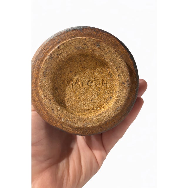 Vintage Mid-Century Modern Studio Stoneware Pottery For Sale - Image 4 of 8