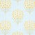 Sample - Schumacher Aurelia Embroidery Fabric in Sky For Sale