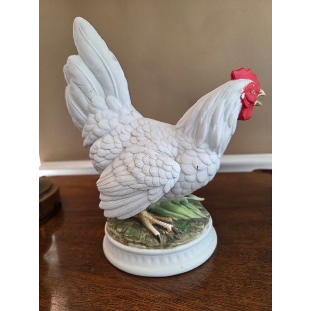 This Vintage Andrea by Sadek Hen Figurine is a beautiful collectible that brings cottagecore charm to any home. Crafted...