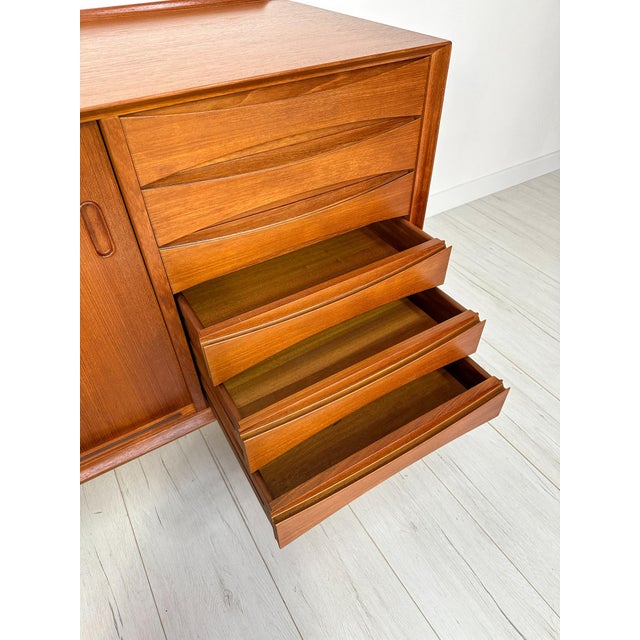 Vintage Mid-Century Danish Teak OS29 Sideboard by Arne Vodder for Sibast, 1960s For Sale - Image 15 of 16