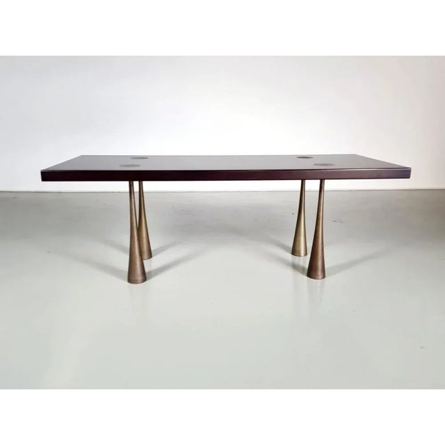 Vintage Italian Dining Table by Angelo Mangiarotti , 1970s For Sale - Image 10 of 10