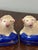 English Vintage English Staffordshire Sheep Inkwells For Sale - Image 3 of 9