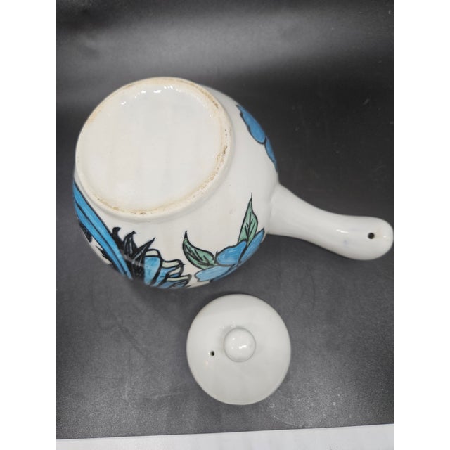1990s Vintage Kyusu Arabesque Hand Painted Tea/Coffee Pot For Sale - Image 5 of 5
