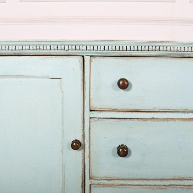 West Country Painted Dresser Base For Sale - Image 4 of 11