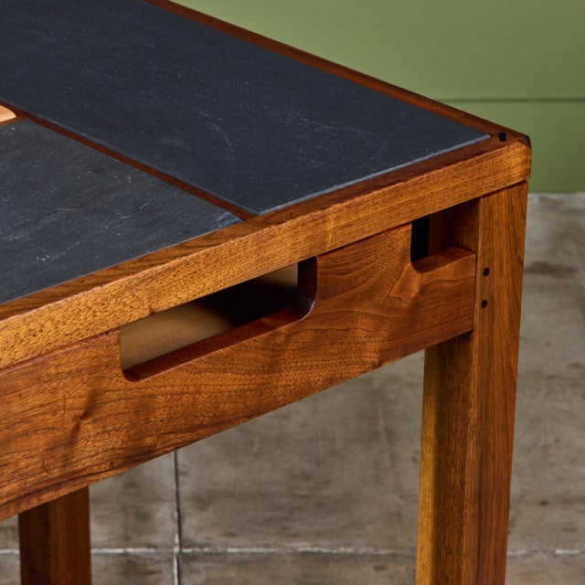 Phillip Lloyd Powell Slate Writing Desk For Sale - Image 15 of 15