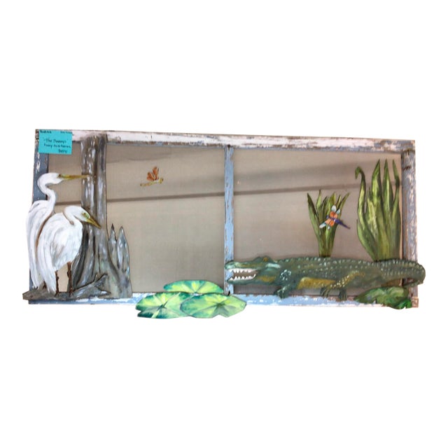 1920s Window Screen Art For Sale