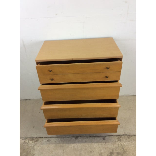 Mid Century Modern Four Drawer Dresser by Baumritter Chairish