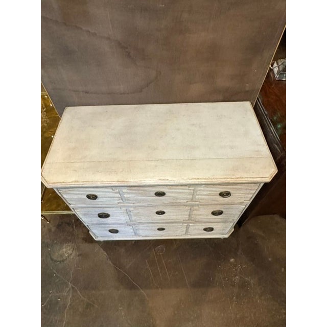 Vintage Swedish Gustavian Painted Chests For Sale In Dallas - Image 6 of 10