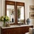 1960s Pair of Federal Style Trumeau Mirrors | Neoclassical Wall Mirrors | Traditional Decor For Sale - Image 5 of 10