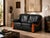 A rare and highly distinctive two-seat sofa designed by Paolo Gucci for Formitalia, Italy, circa 1991. The design...