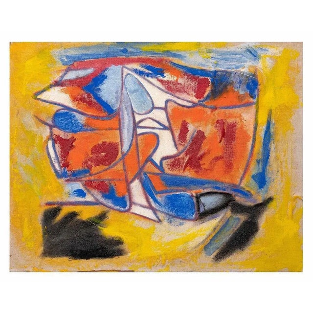 Giorgio Lo Fermo - Abstract Composition - Original Oil Paint - 2018 For Sale - Image 4 of 4