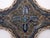 Raku Ceramic Wall Sculpture Intertwining Flowers and Geometries by Stefania Zoppellaro For Sale - Image 3 of 13