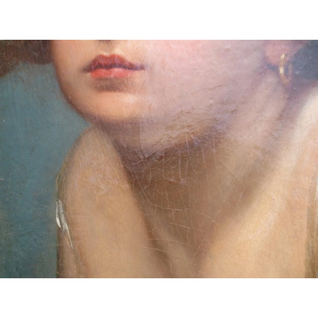 Nude Study of a Young Maiden Oil on Panel For Sale In New York - Image 6 of 11