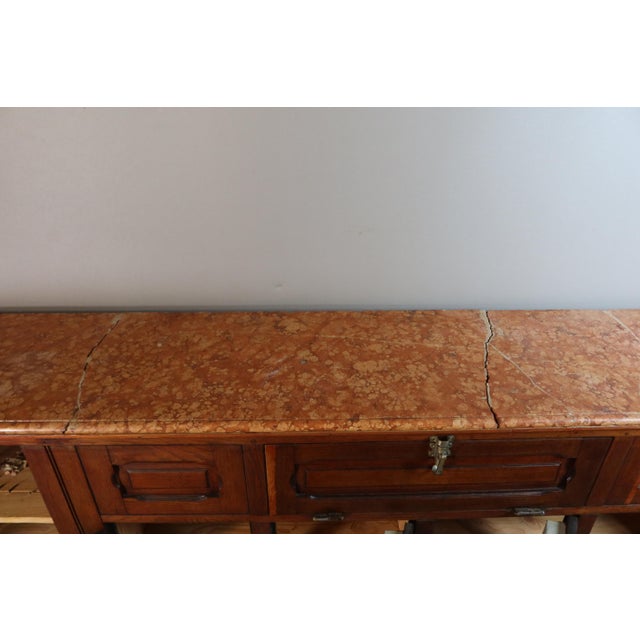 Large Oak Bar and Cabinet, 1890s, Set of 2 For Sale - Image 10 of 15