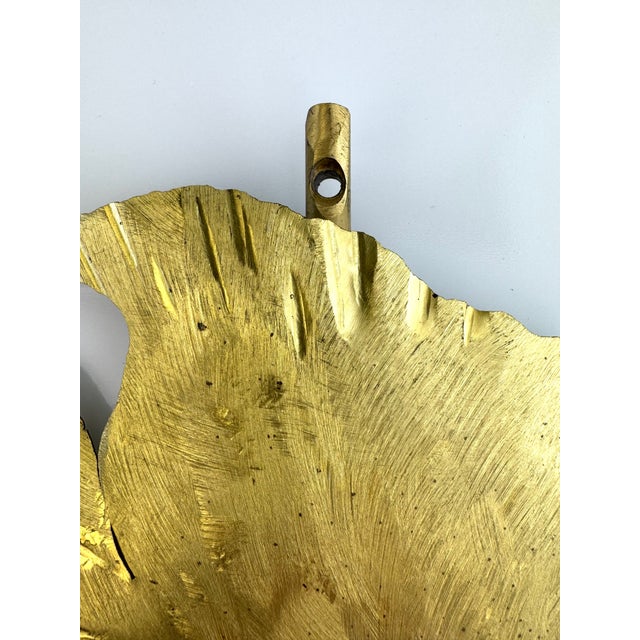 Vintage Brass Fish Wall Hooks – A Pair For Sale - Image 4 of 9