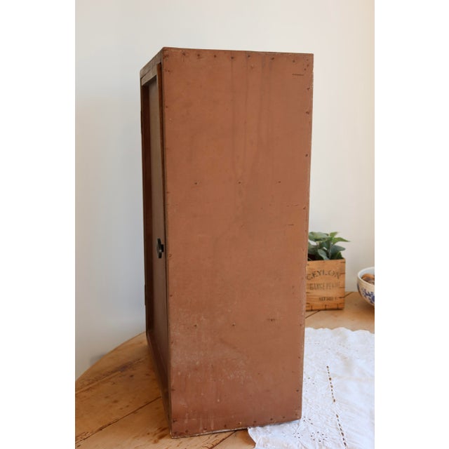 Antique Painted Wooden Storage Unit, 1930s For Sale - Image 4 of 9