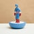 Subbuteo Ornament Sculpture in Double-Mold Ceramic from Artigianato Italiano For Sale - Image 4 of 4