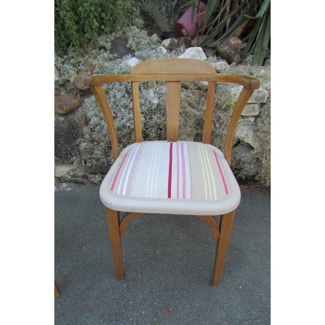 Set of Armchairs in the Style of Baumann, 1950s For Sale - Image 11 of 15