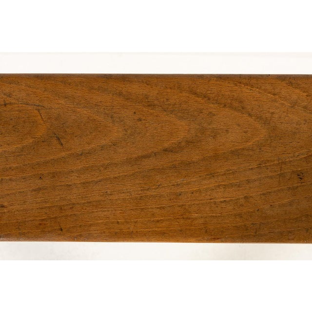 19th Century French Hall Benches, Set of 2 For Sale - Image 11 of 12