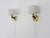 Minimalist Acrylic Glass and Granite Sconces, 1950s, Set of 2 For Sale - Image 4 of 9