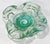 Murano Vintage Murano Style Green Swirl Catchall Dish or Ashtray For Sale - Image 4 of 9
