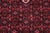 Shabby Chic Tabriz Red/Beige Wool Rug - 6'9'' X 9'11'' For Sale - Image 4 of 10
