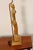 Vintage Male and Female Figural Carved Table Lamps by Clifford C Stasack - Pair For Sale - Image 17 of 18