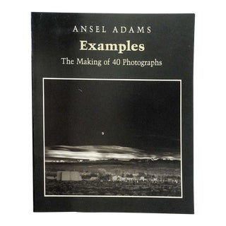 Ansel Adams Examples: The Making of 40 Photographs Book For Sale