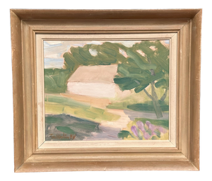 Tor Hörlin, Path, 1944, Oil on Panel, Framed