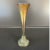 1990s Steven Lundberg Art Glass Vase With Patinaed Bronze Base For Sale - Image 18 of 18