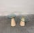 Mid-Century Modern Modernist Side Tables by La Rosa Milano in Travertine and Brass, 1970s For Sale - Image 3 of 13