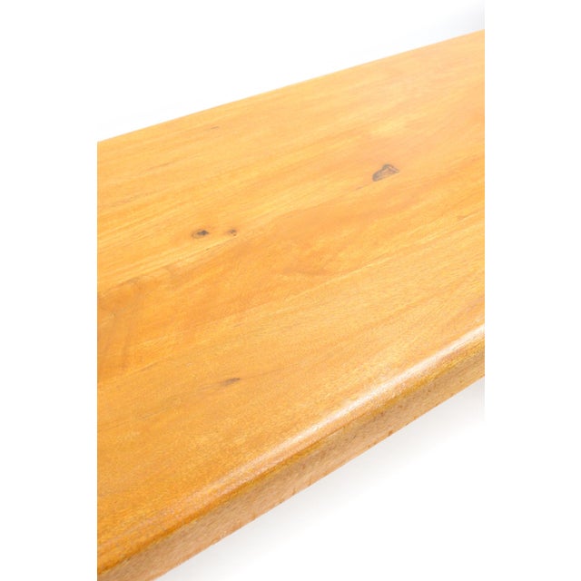 Wood Console Table Wood and Iron For Sale - Image 7 of 10
