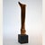 Abstract Bronze Sculpture with Black Plinth by Neil Willis, England, 1970s For Sale - Image 3 of 9