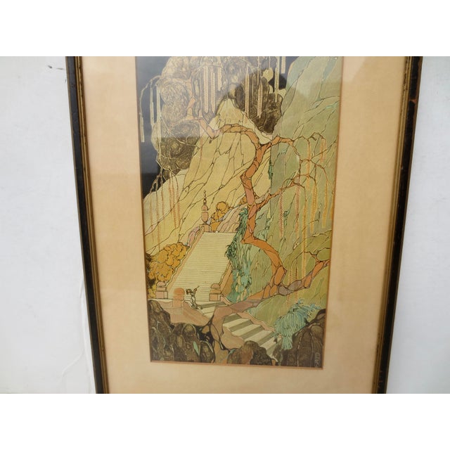 Art Deco Art Print by Gaston Pirou For Sale - Image 9 of 10