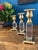 1960s 1960’s Brass & Lucite Candlestick Holders Set of 3 For Sale - Image 5 of 18